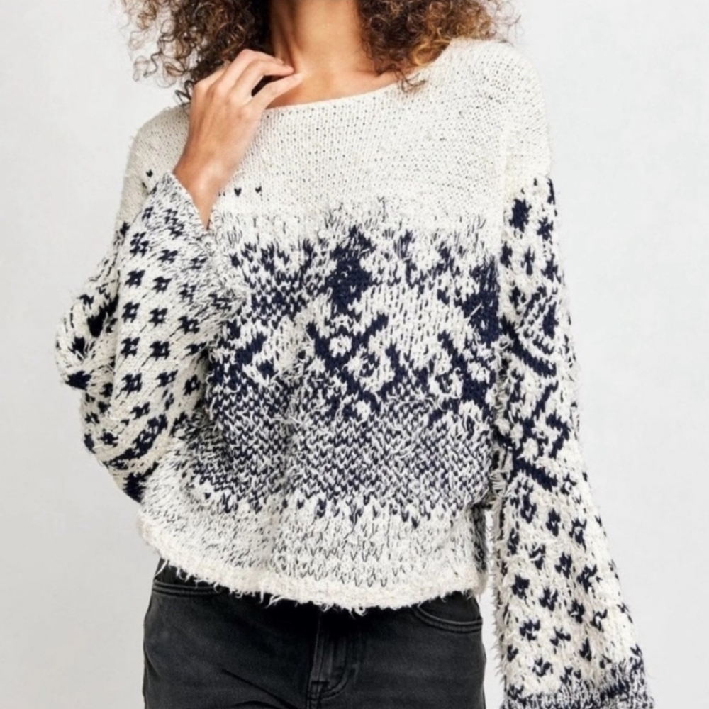 NWT Free People Off The Shoulder Sweater